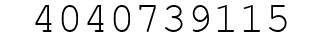 Number 4040739115.