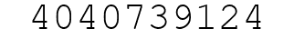 Number 4040739124.