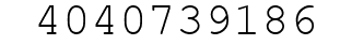 Number 4040739186.