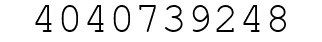 Number 4040739248.