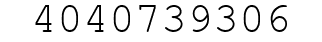 Number 4040739306.