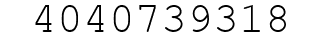 Number 4040739318.
