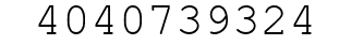 Number 4040739324.
