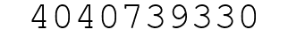 Number 4040739330.