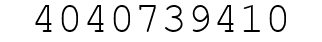 Number 4040739410.