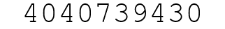 Number 4040739430.