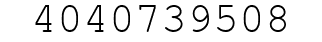 Number 4040739508.