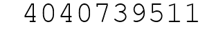 Number 4040739511.