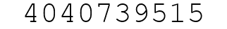 Number 4040739515.