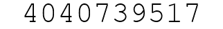Number 4040739517.