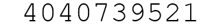 Number 4040739521.