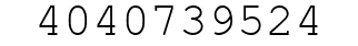 Number 4040739524.