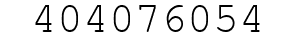 Number 404076054.
