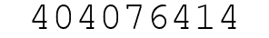 Number 404076414.