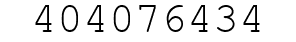 Number 404076434.