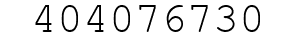 Number 404076730.