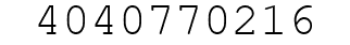 Number 4040770216.