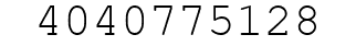 Number 4040775128.