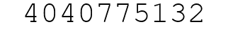 Number 4040775132.
