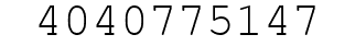 Number 4040775147.