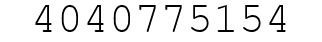 Number 4040775154.
