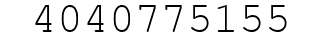 Number 4040775155.
