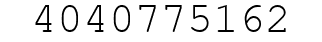Number 4040775162.