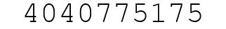 Number 4040775175.