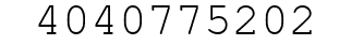 Number 4040775202.