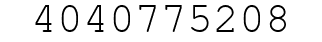 Number 4040775208.