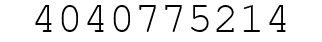 Number 4040775214.