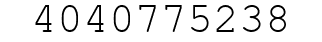 Number 4040775238.