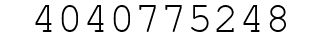 Number 4040775248.