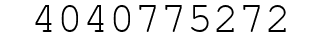 Number 4040775272.