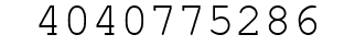 Number 4040775286.