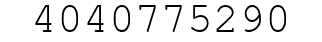 Number 4040775290.