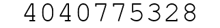 Number 4040775328.
