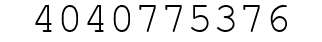 Number 4040775376.