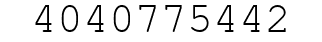Number 4040775442.