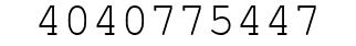 Number 4040775447.