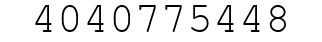 Number 4040775448.