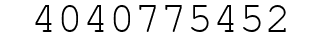 Number 4040775452.