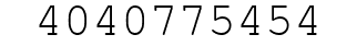 Number 4040775454.