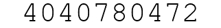 Number 4040780472.