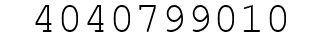 Number 4040799010.