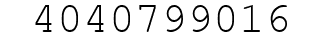 Number 4040799016.