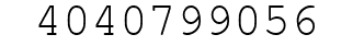 Number 4040799056.