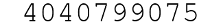 Number 4040799075.