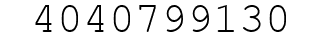 Number 4040799130.