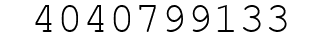 Number 4040799133.